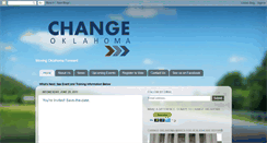 Desktop Screenshot of changeoklahoma.com