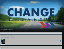 Tablet Screenshot of changeoklahoma.com